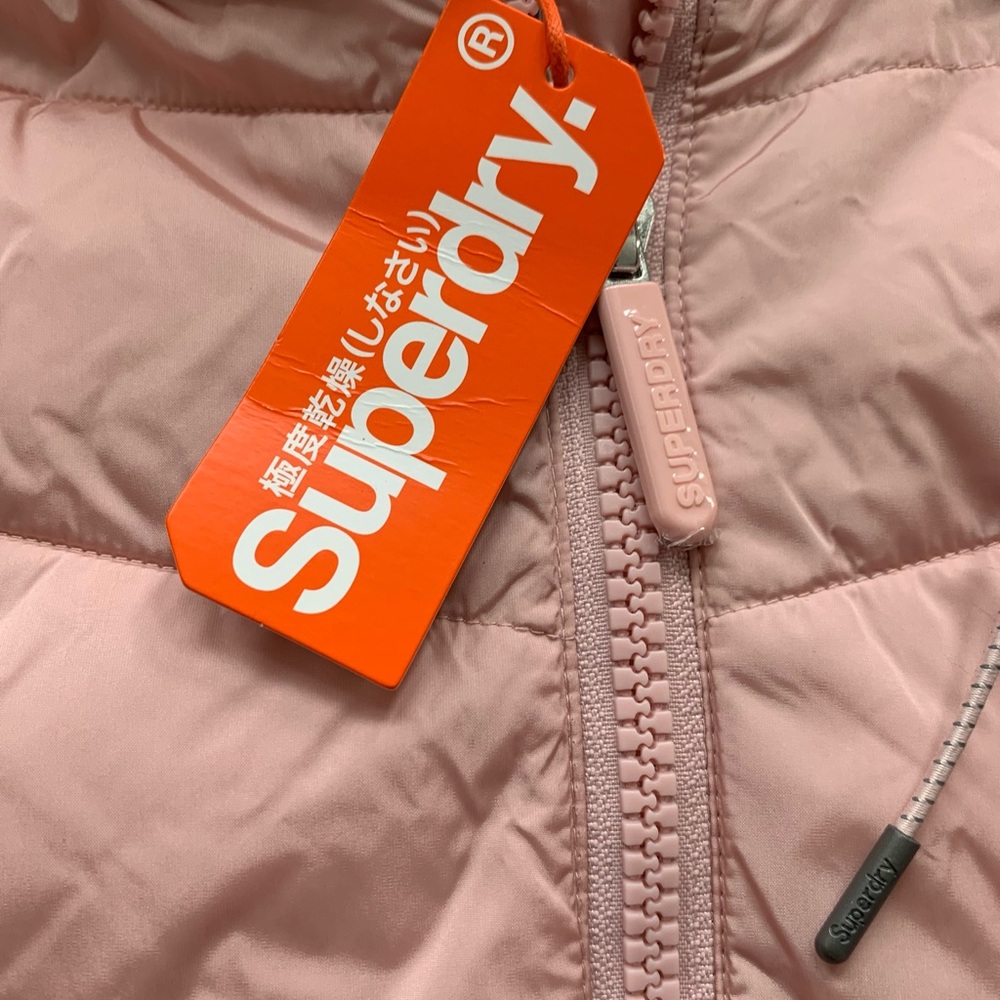 Superdry Luxe Fuji Jacket in pink - Picture 3 of 10